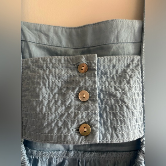 Madewell Light Blue Midi Dress - Picture 9 of 11